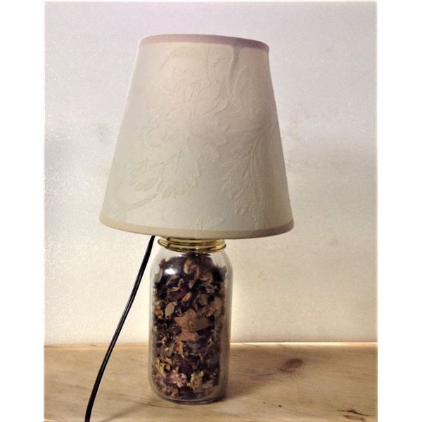 Mason Jar Lamp, Tested and Works