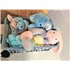 Image 2 : Basket of Stuffed Animals
