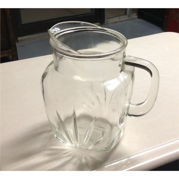 Glass Pitcher - One Sharp Edge