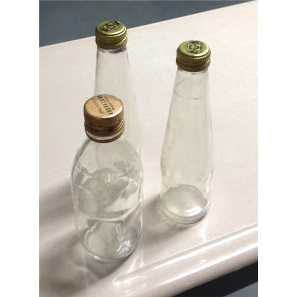 Three Bottles