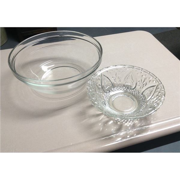 Two Glass Bowls