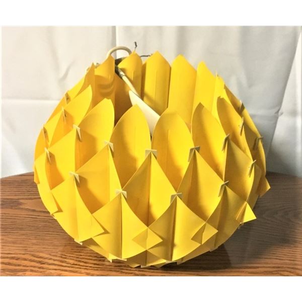 Lantern - Yellow, Requires Rewiring, does not have plug in cord