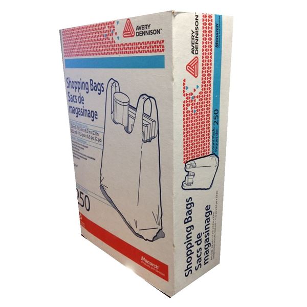 Pack of Plastic Shopping Bags, Some have been used but most almost all there