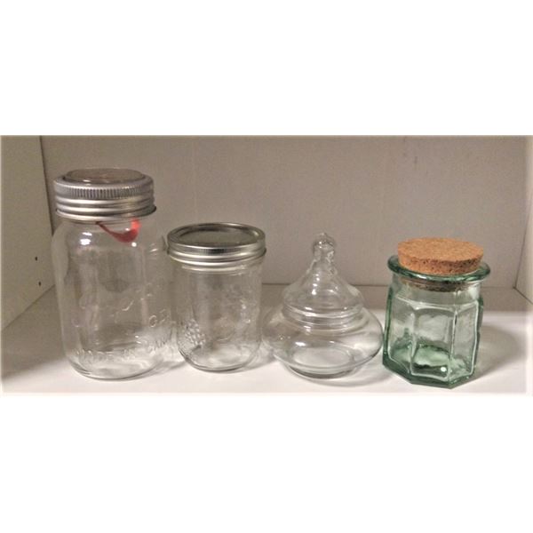 Four Containers / Jars