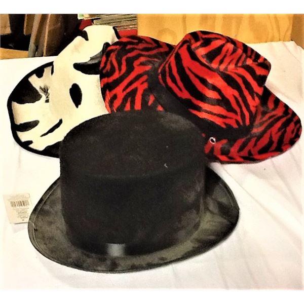 THREE Costume Hats