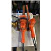 Image 2 : 2 ELECTRIC HEDGE TRIMMERS AND BOX OF POWER TOOLS, SUMP PUMP