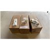 Image 1 : 3 BOXES OF NEW CABINET/DRAWER PULLS AND KNOBS