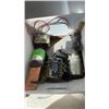 Image 2 : 2 BOXES OF ELECTRICAL, CAPACITORS, TERMINAL BLOCKS, FUSES