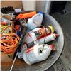 Image 2 : METAL WHEEL BARROW WITH CONTENTS