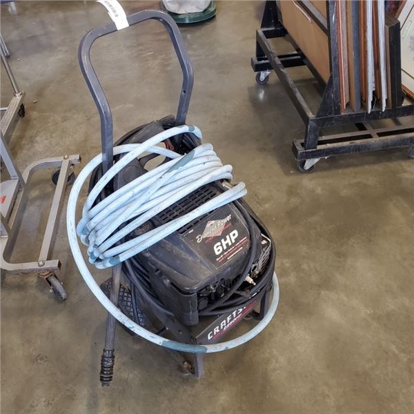 BLACK AND DECKER DIAMOND POWER 6HP PRESSURE WASHER - NEEDS WORK