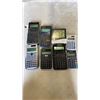 Image 1 : LOT OF CALCULATORS, CLOCK