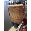 Image 3 : BOX OF VARIOUS PLANTERS AND WICKER HAMPERE