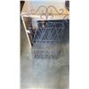 Image 3 : METAL LEAF WALL MOUNT CANDLE HOLDERS AND WIRE METAL WALL POCKET