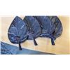 Image 4 : METAL LEAF WALL MOUNT CANDLE HOLDERS AND WIRE METAL WALL POCKET
