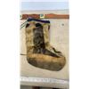 Image 4 : 1ST NATIONS FUR BOOT AND LEATHER BELT