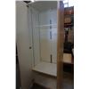 Image 8 : MAPLE FINISH WARDROBE 85 INCHES TALL 32 WIDE 2 FOOT DEEP