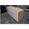 Image 2 : 6 DRAWER MAPLE DRESSER