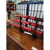 Image 2 : 3 PIECE RED AND BLACK CARVED DECORATIVE DRAGON SWORDS