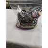Image 11 : LARGE AND MEDIUM BAG OF JEWELLERY