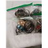 Image 2 : 2 BAGS OF BANGLES, BAG OF PENDANTS, AND BAG OF EARRINGS