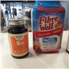 Image 2 : BOTTLE OF VITAFUSION FIBRE WELL GUMMIES BB 2023 AND 2 BOTTLES OF NESTED B12 BB OCT 2021