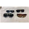 Image 1 : 4 PAIRS OF DESIGNER SUNGLASSES - RAYBAN, MAUI JIM, AND BANANA REPUBLIC