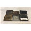 Image 1 : 6 MENS DESIGNER WALLTS - FOSSIL AND STEVE MADDEN