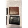 Image 2 : 6 MENS DESIGNER WALLETS - TOMMY HILLFIGER, BOVIS, ARMANI, PRADA, HUGO