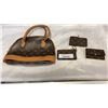 Image 1 : LADIES LOUIS VUITTON PURSE AND 3 WALLETS - UNAUTHENTICATED