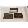 Image 2 : LADIES LOUIS VUITTON PURSE AND 3 WALLETS - UNAUTHENTICATED