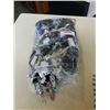 Image 1 : BAG OF EARBUDS AND CHARGING CABLES