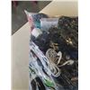 Image 8 : BAG OF EARBUDS AND CHARGING CABLES