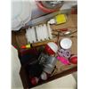 Image 8 : TRAY OF VINTAGE FISHING LURES, TACKLE AND ALVEY SALMON FISHING REEL