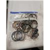 Image 3 : LARGE BAG OF JEWELLERY AND LARGE BAG OF BANGLES