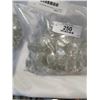 Image 2 : 3 BAGS OF CHANDELIER PENDENTS