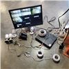 Image 1 : SWANN 8 CHANNEL SECURITY CAMERA DVR WITH 6 CAMERAS 4 WIRES AND WIRING HARNESS WORKING