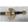 Image 8 : 2 DECORATIVE LONG SWORDS WITH SHEATHS