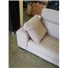 Image 8 : 2 PIECE SECTIONAL SOFA GREY FABRIC, WITH ADJUSTABLE HEADREST, GOOD CONDITION, COMES WITH REMOVABLE S