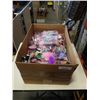 Image 1 : BOX OF NEW HAIR TIES, HAIR EXTENSIONS AND MORE