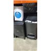 Image 1 : 2 BOSE SUBWOOFERS AND COORS LIGHT LAZYBAG CHAIR
