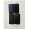 Image 2 : 2 MOTOROLA MOTO G AND 2 MOTOROLA PHONES - PARTS ONLY