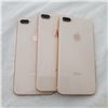 Image 1 : 3 IPHONE 8 PLUS ROSE GOLD - PARTS ONLY