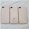 Image 2 : 3 IPHONE 8 PLUS ROSE GOLD - PARTS ONLY