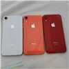 Image 2 : 3 IPHONE XR PRODUCT RED, WHITE, AND CORAL - PARTS ONLY