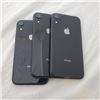 Image 1 : 3 IPHONE XR BLACK - PARTS ONLY