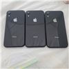 Image 2 : 3 IPHONE XR BLACK - PARTS ONLY