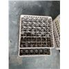 Image 2 : 7 TRAYS OF SHOT GLASSES AND COUPE GLASSES