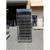 Image 1 : ROLLING BREAD RACK WIRE SHELF - 7 FOOT TALL, 3 FOOT WIDE, 26 INCHES DEEP