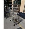 Image 2 : 8 TIER METAL ROLLING RACK - 64 INCHES TALL, 33 WIDE, 18 DEEP