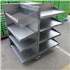 Image 1 : 4FT X 4FT HEAVY DUTY ROLLING 4 SIDED SHELF